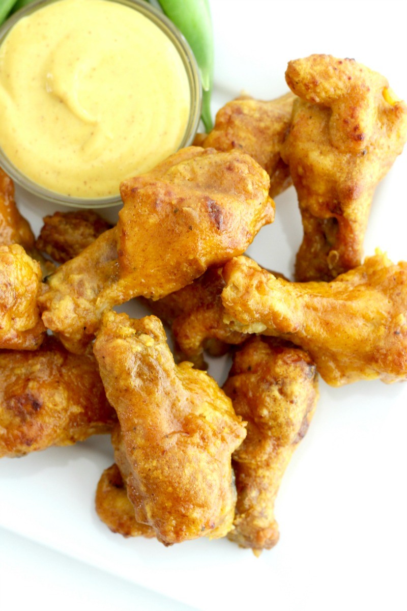 Whisky Mustard Chicken Wings