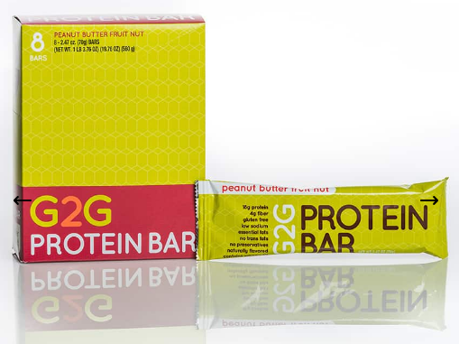 G2G bars - Peanut Butter Fruit Nut