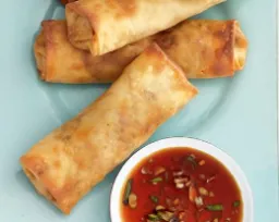 Veggie Spring Roll - Par Fried
