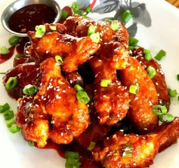 Korean Gochujang Chicken Wings