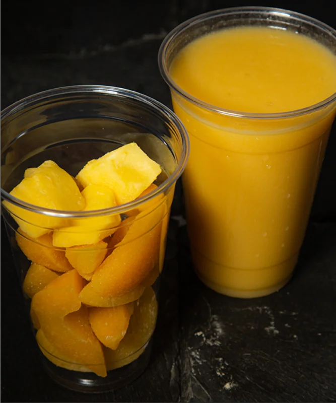 Peach Mango Smoothie - Cup