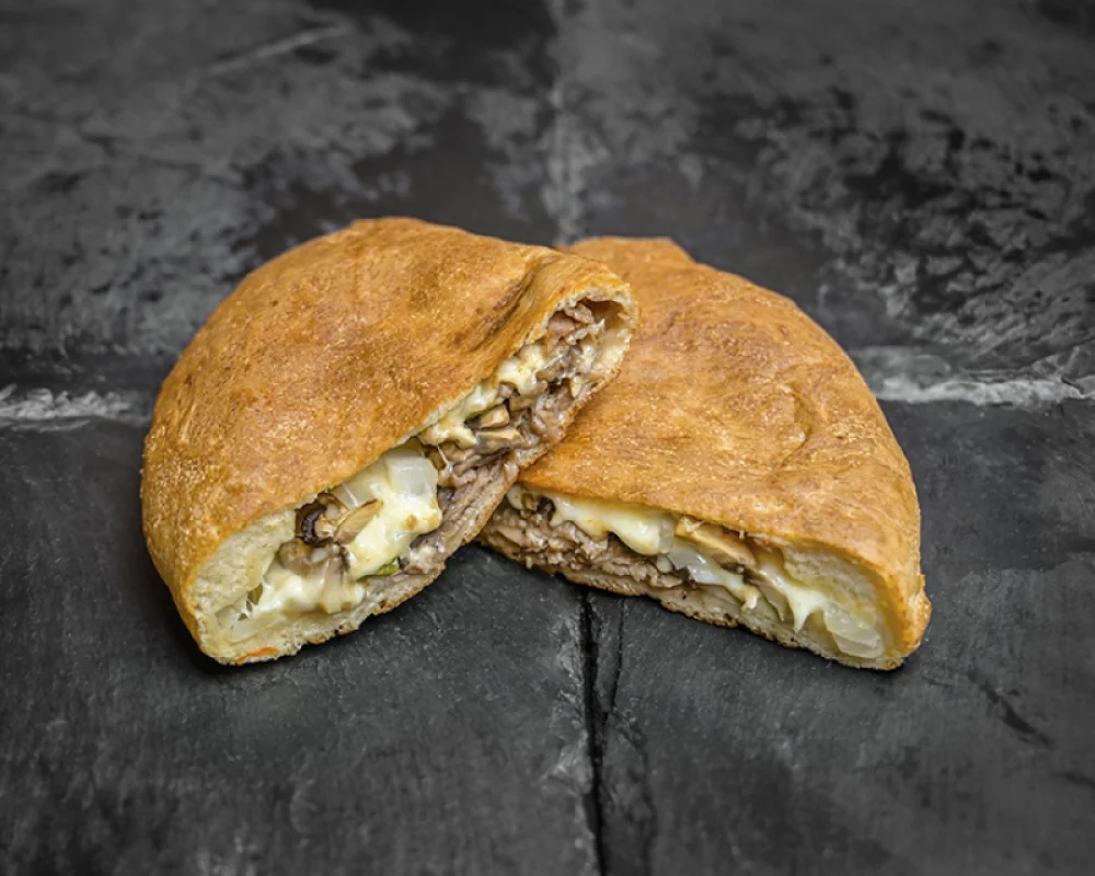 Philly Cheese Calzone